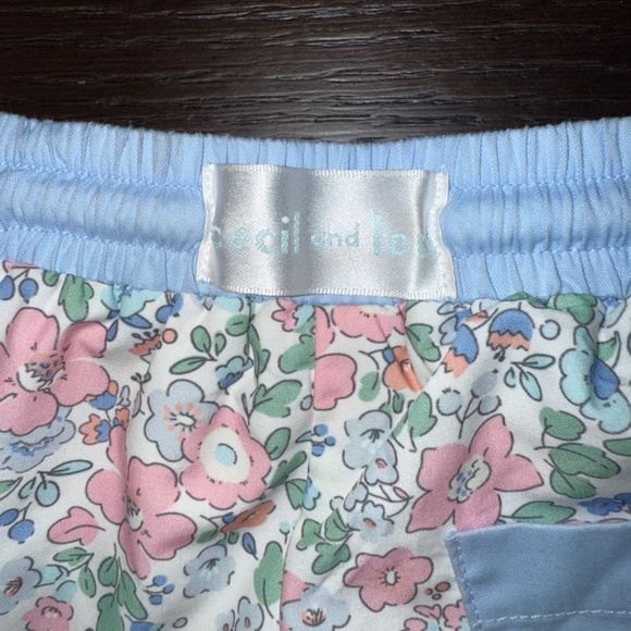 Cecil & Lou Floral Swim Trunks - Picture 3 of 4